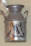 Alpine Milk Can Ornament