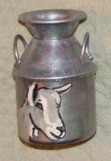 Sable Milk Can Ornament 