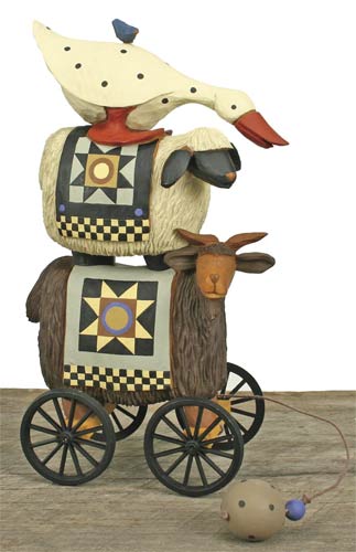 Williraye studios Animal Stacker Pull Toy